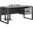 Стол офисный Kobor O1-160/60 black/chicago 212938 3