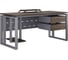 Стол офисный Kobor O2-140/60 graphite/charlston 213520 2