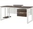 Стол офисный Kobor O1-120/60 white/charlston 213311 3