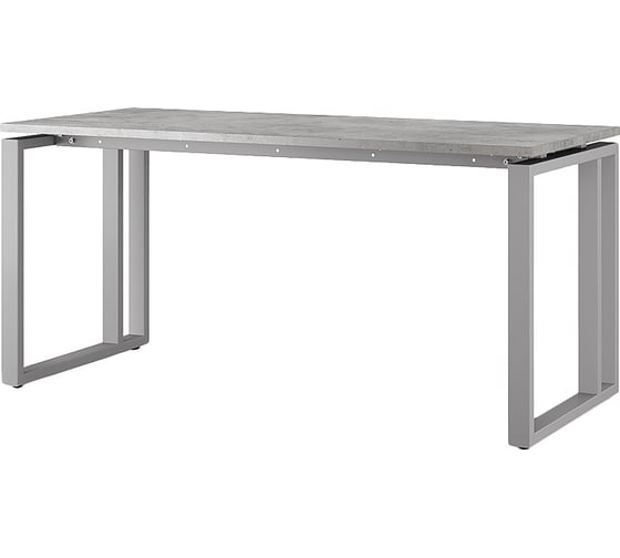 Стол офисный Kobor O2-100/60 aluminum/chicago 213559