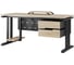 Стол офисный Kobor T-100/60 black/natural 212561 3