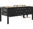 Стол офисный Kobor P-80/60 black/natural 210064 2