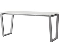 Стол офисный Kobor OTR-100/80 aluminum/premium 214384