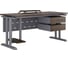 Стол офисный Kobor T-100/70 graphite/charlston 212693 2