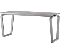 Стол офисный Kobor TB-80/70 aluminum/chicago 214813