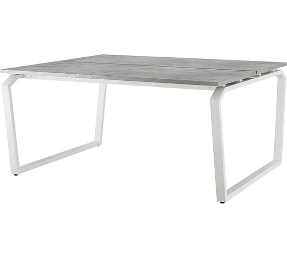 Стол офисный Kobor TB/2-80/160 white/chicago 218252
