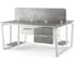 Стол офисный Kobor TB/2-80/160 white/chicago 218252 3