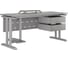 Стол офисный Kobor T-140/60 aluminum/chicago 212729 2