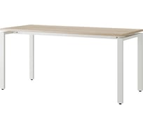 Стол офисный Kobor P-120/60 white/natural 210378