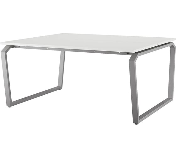 Стол офисный Kobor TB/2-80/120 aluminum/premium 218113