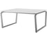 Стол офисный Kobor TB/2-80/120 aluminum/premium 218113 1