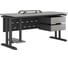 Стол офисный Kobor T-80/80 black/chicago 212532 2