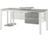 Стол офисный Kobor P-80/60 white/chicago 210334 3