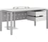 Стол офисный Kobor P-80/80 aluminum/premium 210223 2