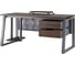 Стол офисный Kobor TS1-120/60 graphite/charlston 215183 3