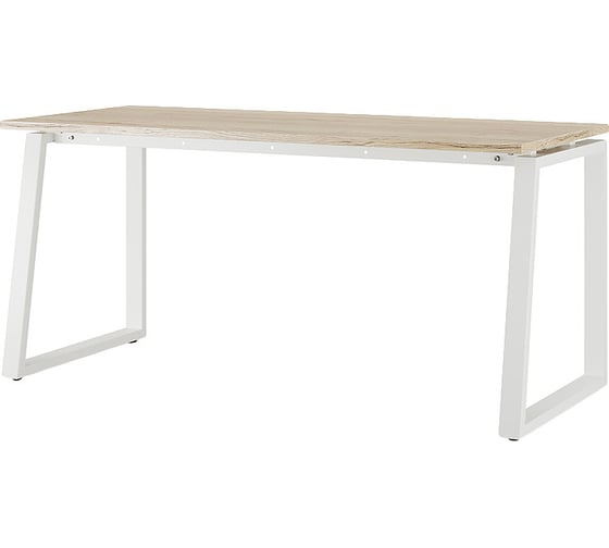 Стол офисный Kobor TS1-80/70 white/natural 215375