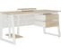 Стол офисный Kobor TS1-80/70 white/natural 215375 2