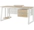 Стол офисный Kobor TS1-80/70 white/natural 215375 3