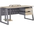 Стол офисный Kobor TS1-100/60 graphite/natural 215161 2