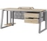 Стол офисный Kobor TS1-120/60 aluminum/natural 215266 3