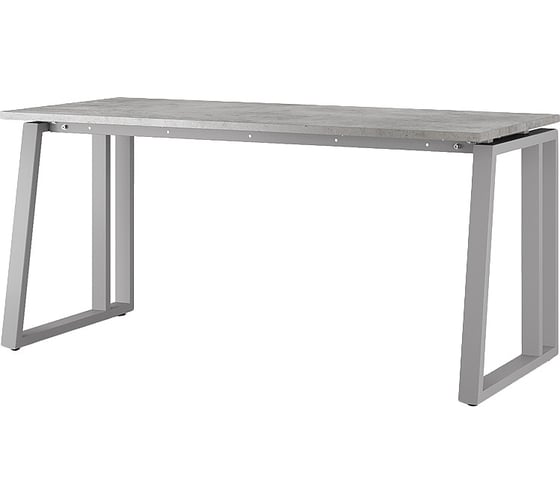 Стол офисный Kobor TS2-180/60 aluminum/chicago 215643