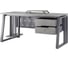 Стол офисный Kobor TS2-180/60 graphite/chicago 215539 3
