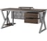 Стол офисный Kobor W-120/60 aluminum/charlston 211543 3