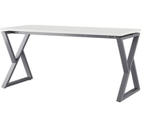 Стол офисный Kobor W-120/60 graphite/premium 211355
