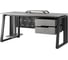 Стол офисный Kobor TS2-80/80 black/chicago 215444 3
