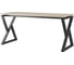 Стол офисный Kobor W-120/60 black/natural 211314 1
