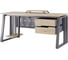 Стол офисный Kobor TS2-80/80 graphite/natural 215590 3