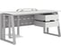Стол офисный Kobor TS2-80/80 aluminum/premium 215631 2