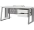 Стол офисный Kobor TS2-80/80 aluminum/premium 215631 3