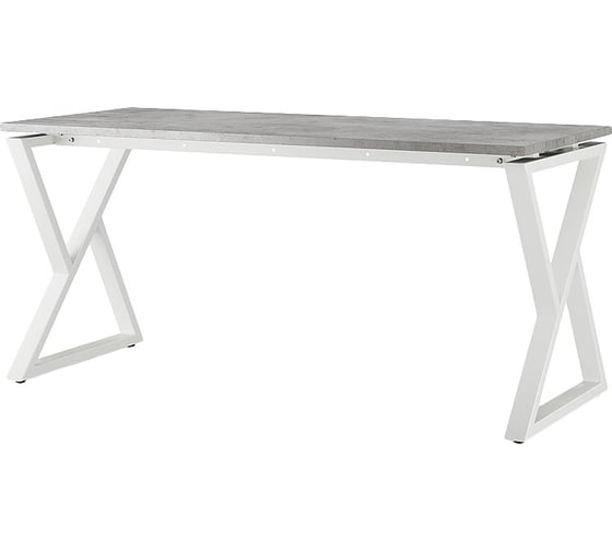 Стол офисный Kobor W-80/80 white/chicago 211596