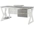 Стол офисный Kobor W-80/80 white/chicago 211596 3