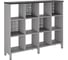 Стеллажная система Kobor SQ-3Х4 aluminum/wood 221512 1