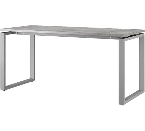 Стол компьютерный Kobor KO1-100/80 aluminum/chicago 253157
