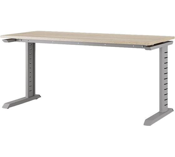 Стол компьютерный Kobor KL2-180/60 aluminum/natural 252357