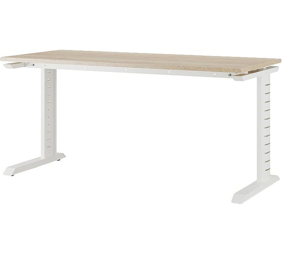 Стол компьютерный Kobor KL2-160/60 white/natural 252460