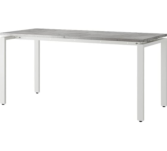 Стол компьютерный Kobor KP-80/80 white/chicago 250348