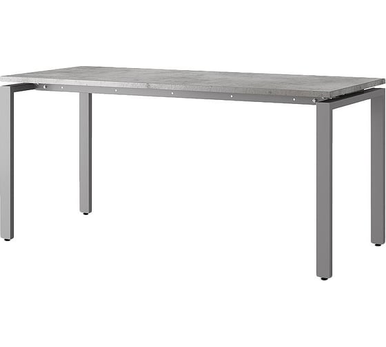 Стол компьютерный Kobor KP-80/70 aluminum/chicago 250237