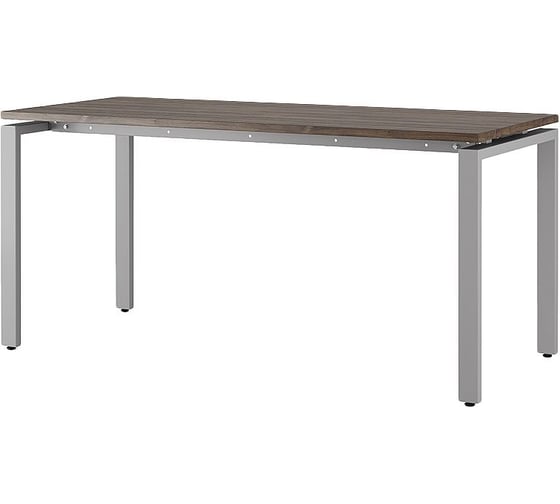 Стол компьютерный Kobor KP-80/80 aluminum/charlston 250307