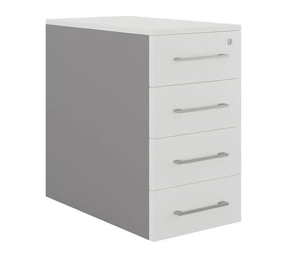 Тумба приставная Kobor TS4-40/50 aluminum/premium 220622