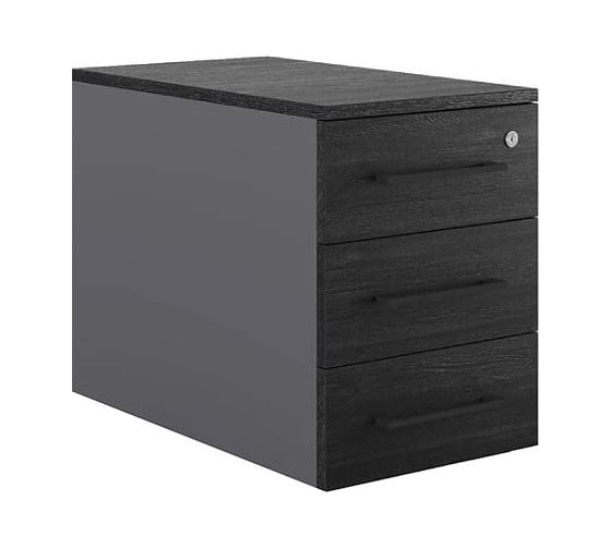 Тумба приставная Kobor TS3-40/50 graphite/wood 221593