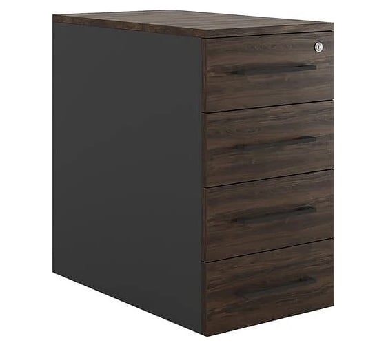 Тумба приставная Kobor TS4-40/50 black/charlston 220590
