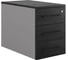 Тумба приставная Kobor TS3-40/70 aluminum/wood 221614 1