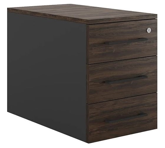 Тумба приставная Kobor TS3-40/70 black/charlston 220496