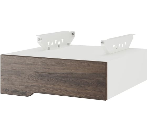Тумба подвесная Kobor на 1 ящик T-1 white/charlston 230489