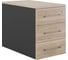 Тумба приставная Kobor TS3-40/70 black/natural 220488 1