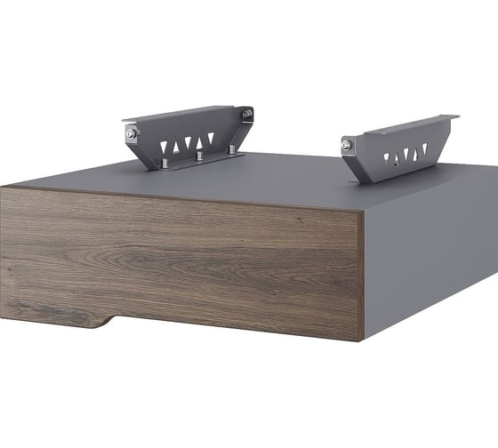 Тумба подвесная Kobor на 1 ящик T-1 graphite/charlston 230459